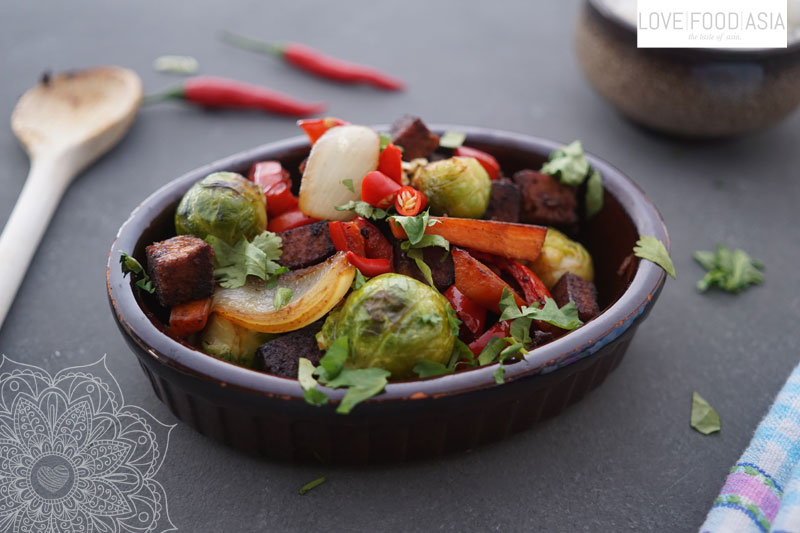 Vegan Thai Stir Fried Veggies