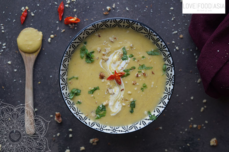 Asian Winter Parsnip Soup