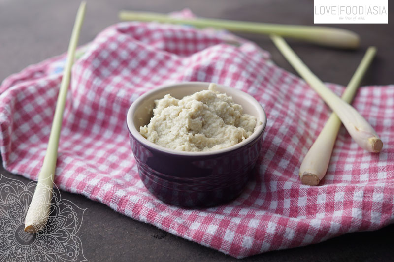 Hausgemachte Knoblauch-Ingwer Paste