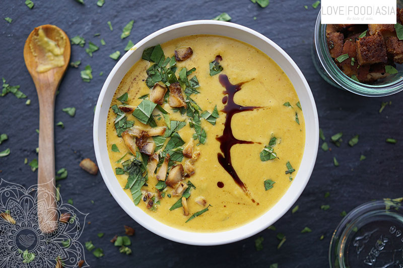 Creamy Thai Potato Carrot Soup