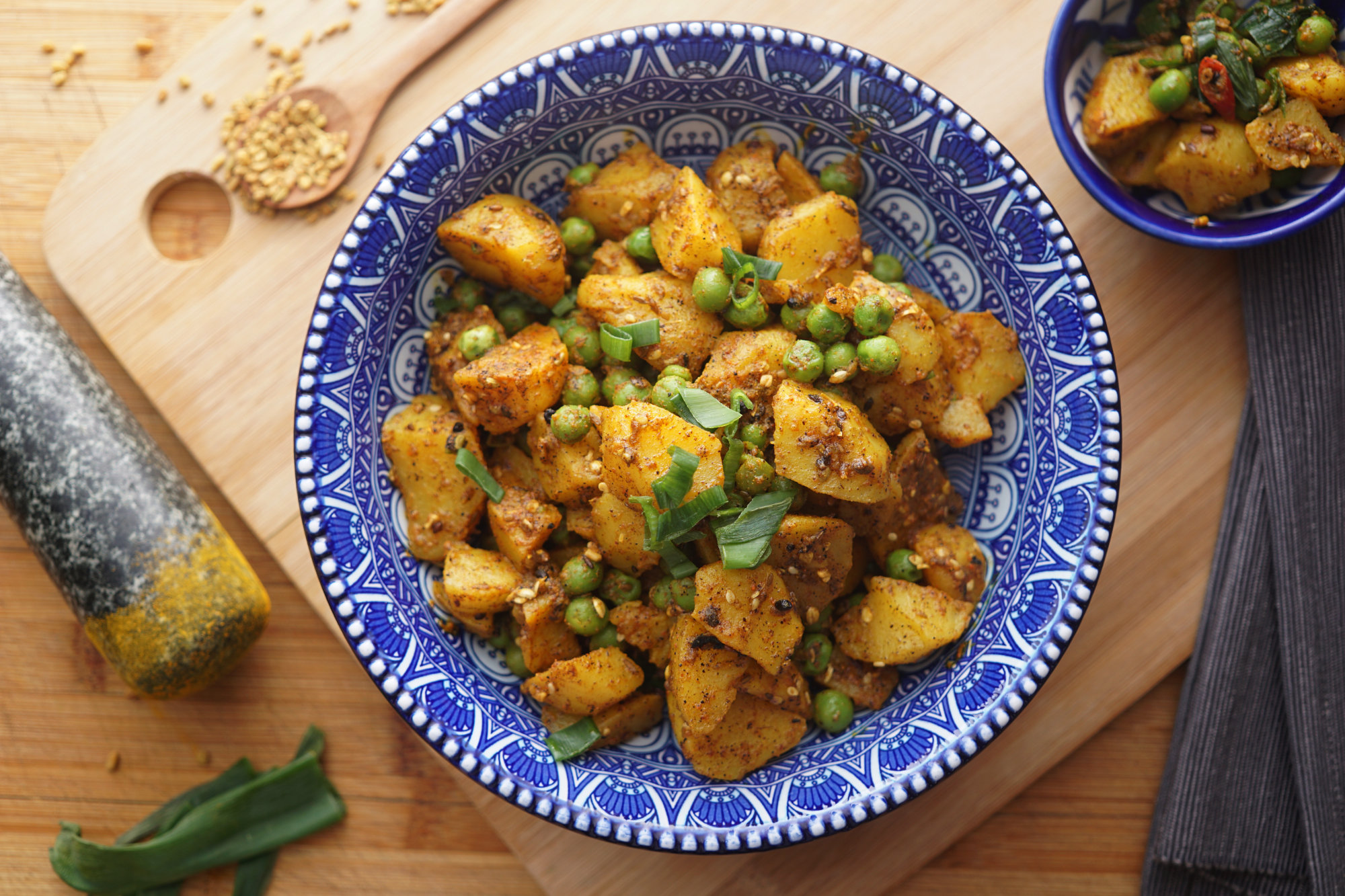 Nepalesisches Kartoffelcurry (Aloo Ko Achar) - Love.Food.Asia.