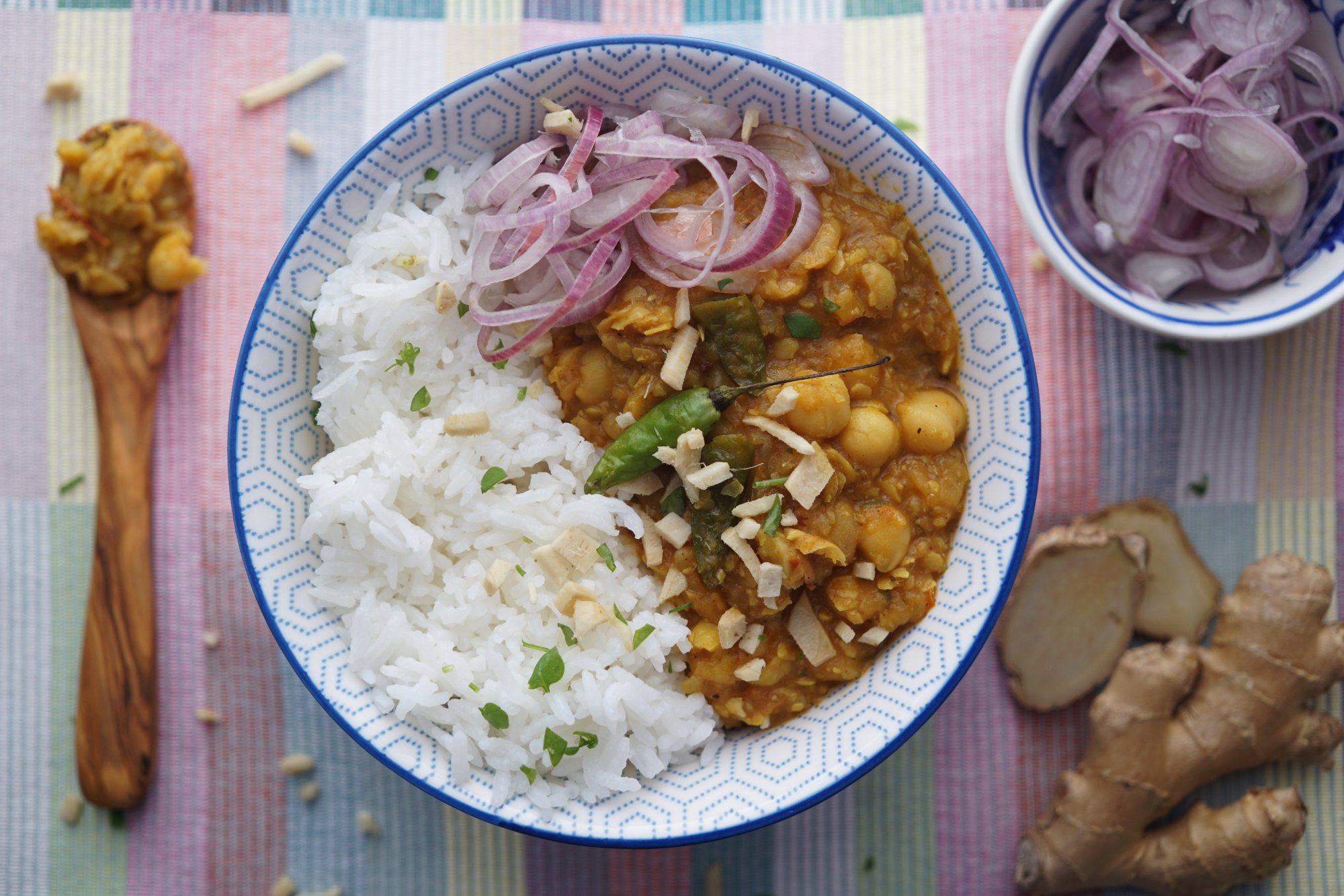 Einfaches indisches Kichererbsen-Curry (Chana Masala) - Love.Food.Asia.