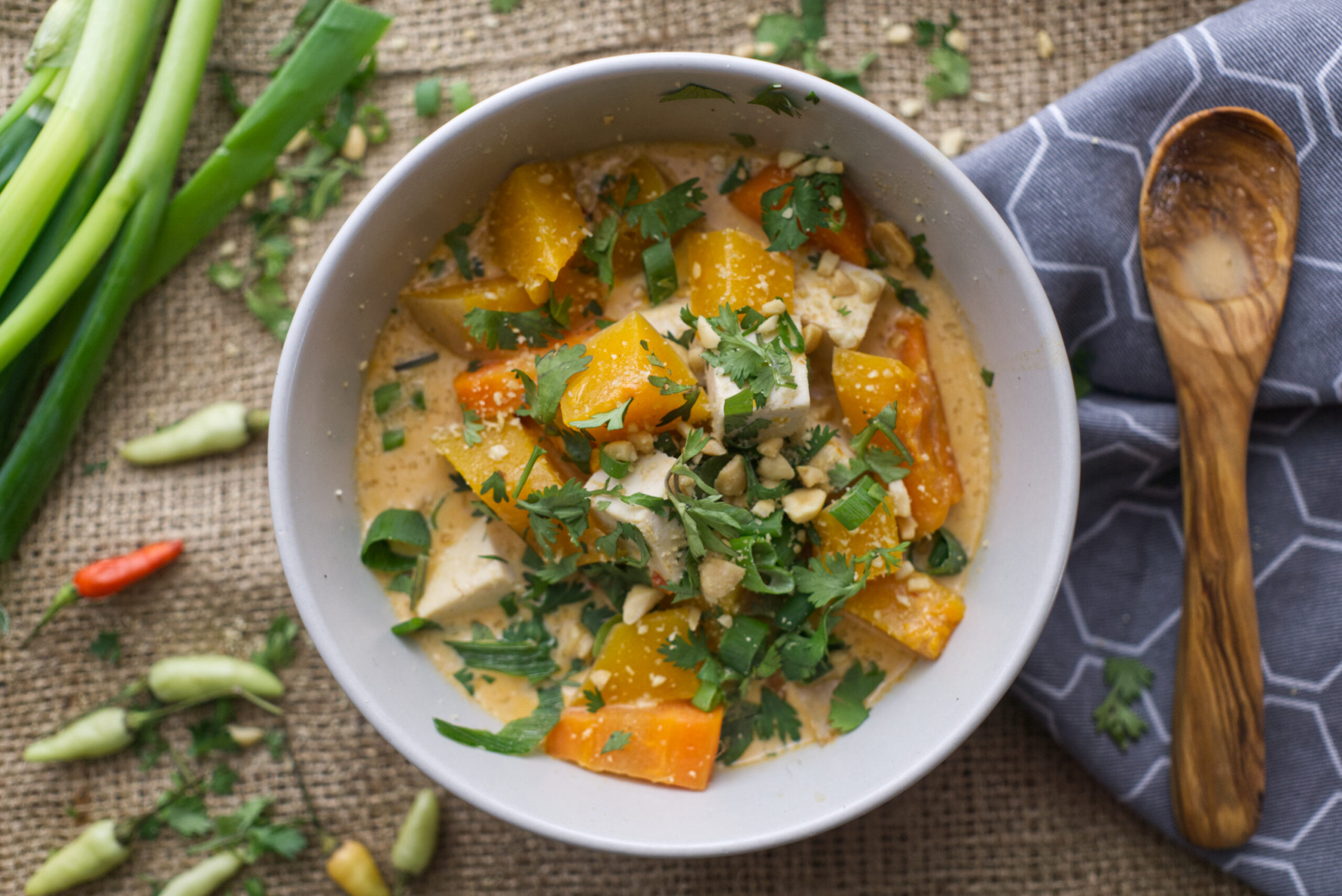 Red Thai Curry with Butternut